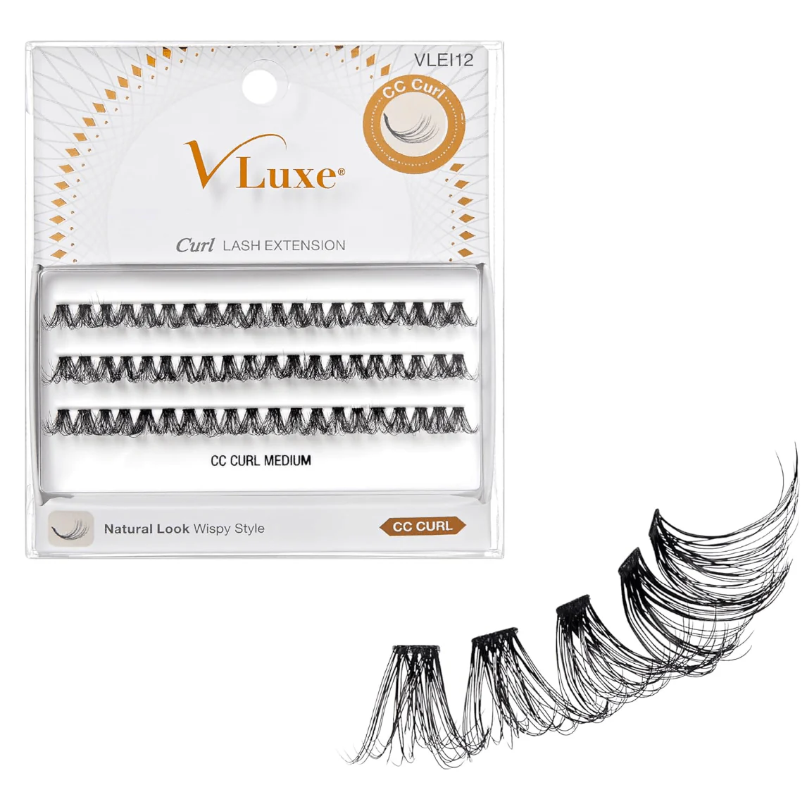 V-Luxe by i-ENVY 30D Extension Cluster Lashes β Styles 06 to 13 - Image 6