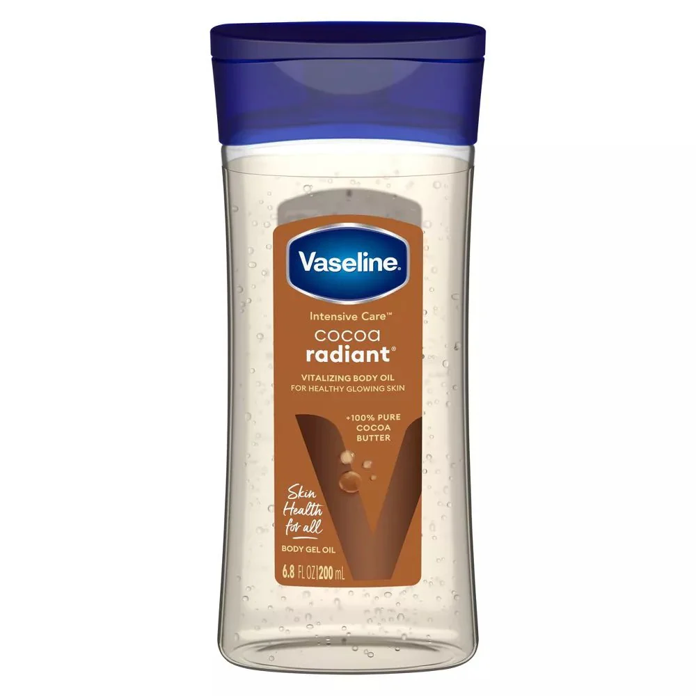Vaseline Cocoa Radiant Body Gel Oil โ 6.8oz