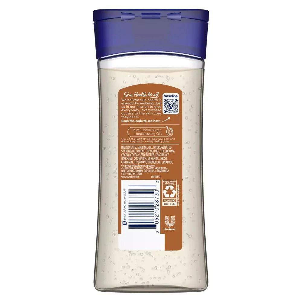Vaseline Cocoa Radiant Body Gel Oil โ 6.8oz - Image 2