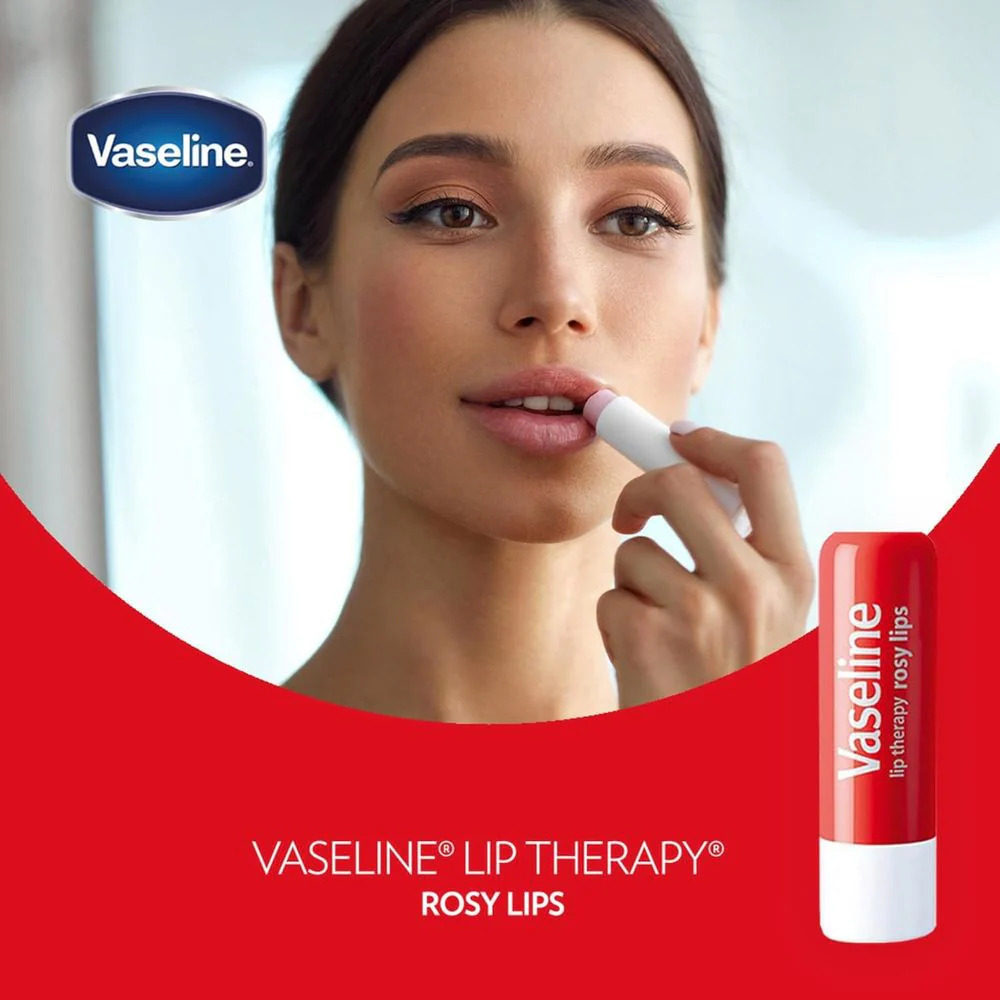 Vaseline Lip Therapy 4-Pack, Moisturizing Balm with Vitamin E - Image 7