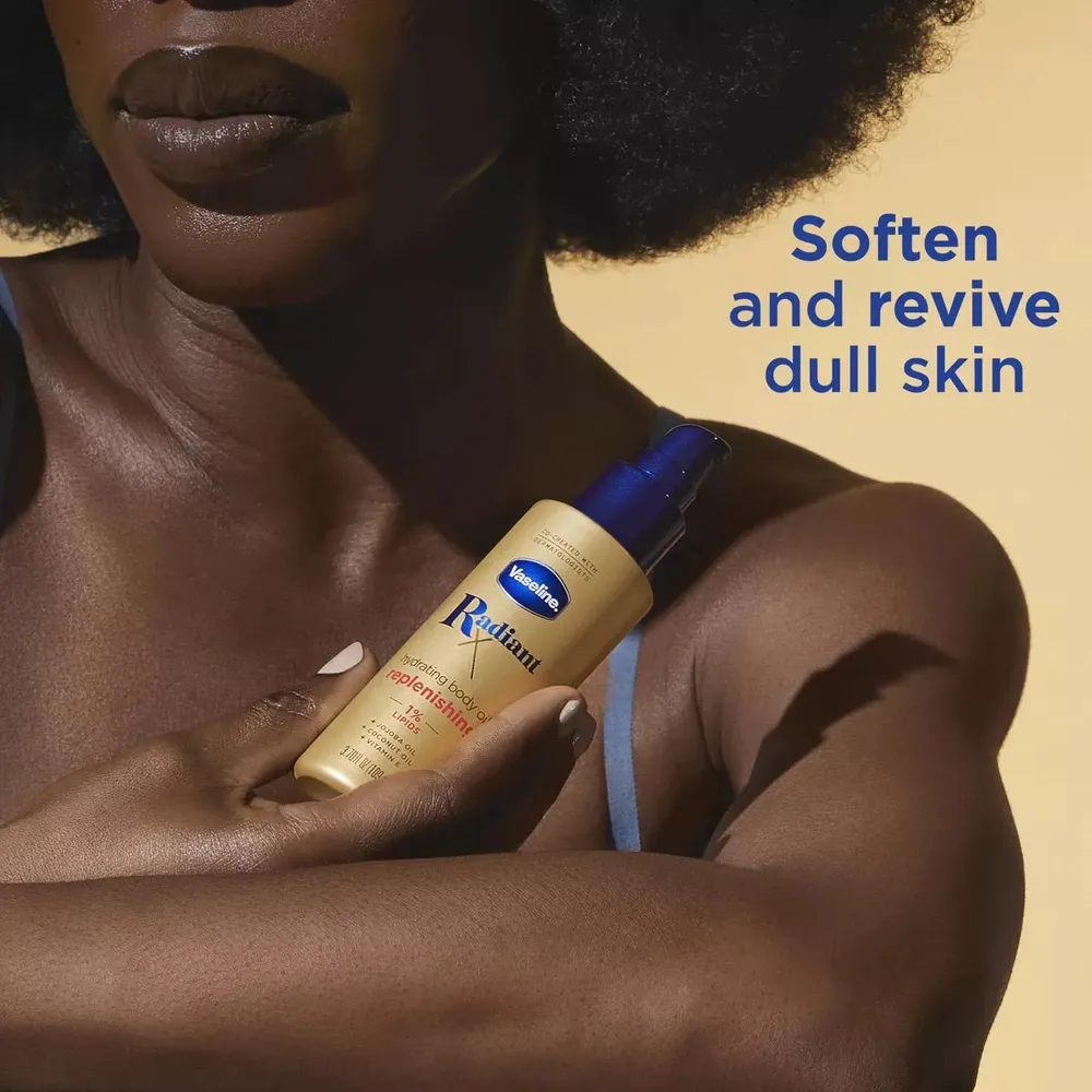 Vaseline Radiant X Hydrate & Replenish Body Oil โ 3.7 oz - Image 8