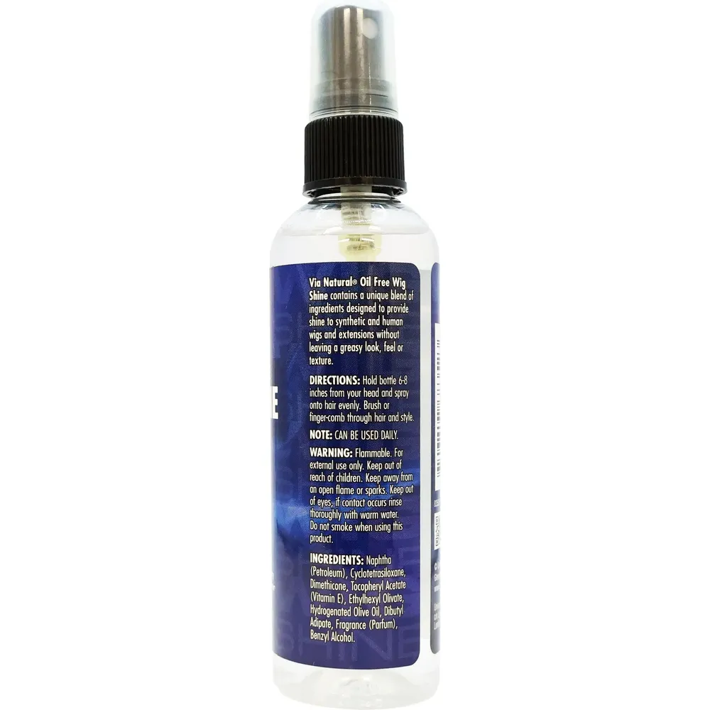 Via Natural Oil-Free Wig Shine Spray - Image 6
