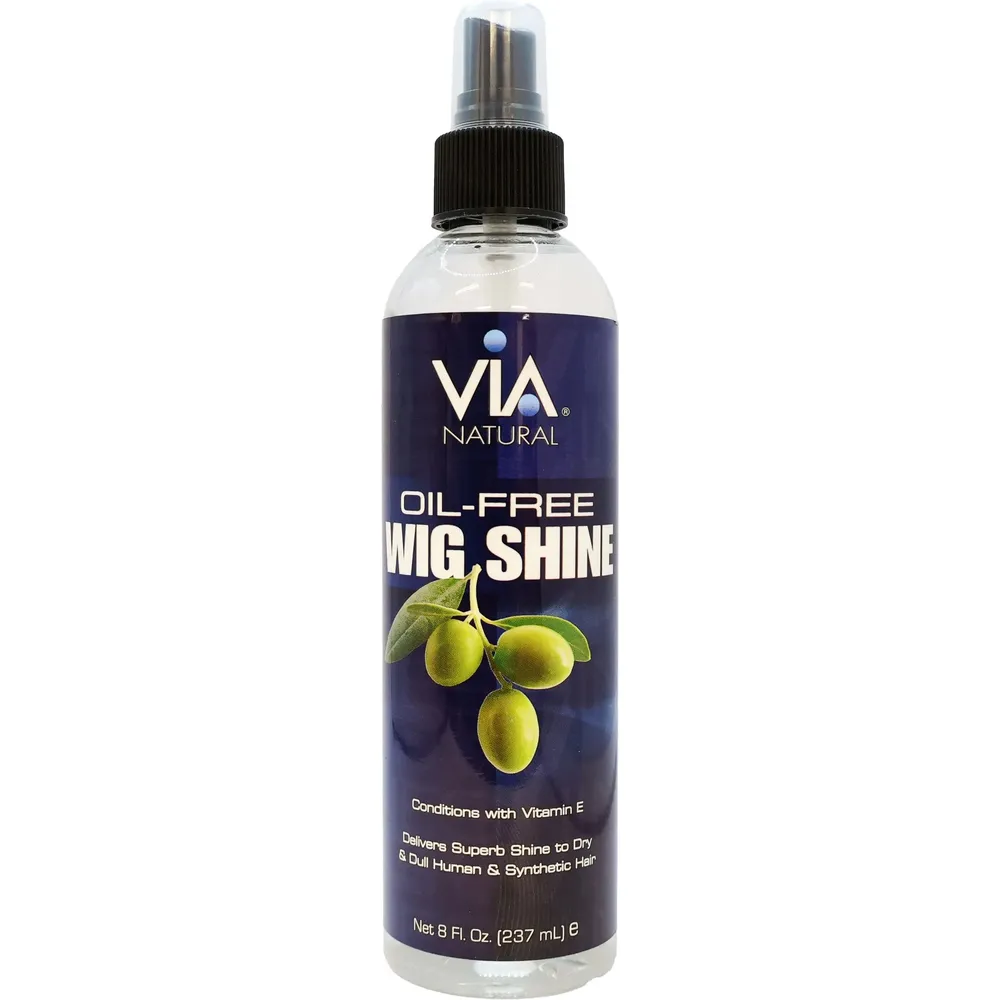 Via Natural Oil-Free Wig Shine Spray - Image 8