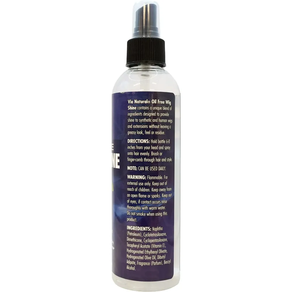 Via Natural Oil-Free Wig Shine Spray - Image 9