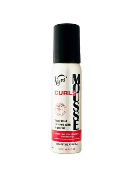 Vigorol Curling Mousse - Moisturizing Anti-Frizz for Frizzy Hair - Image 7