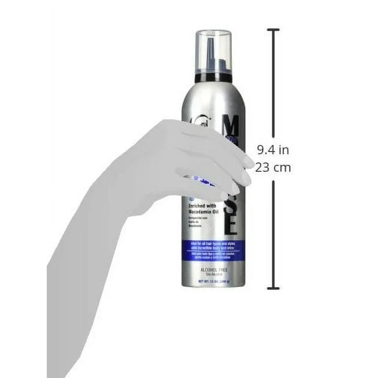 Vigorol Maximum Shine & Wave Mousse - With Macadamia Oil 12 Oz - Image 4