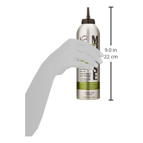 Vigorol Olive Oil Moisture Mousse - For Chemically Treated Hair - Image 5