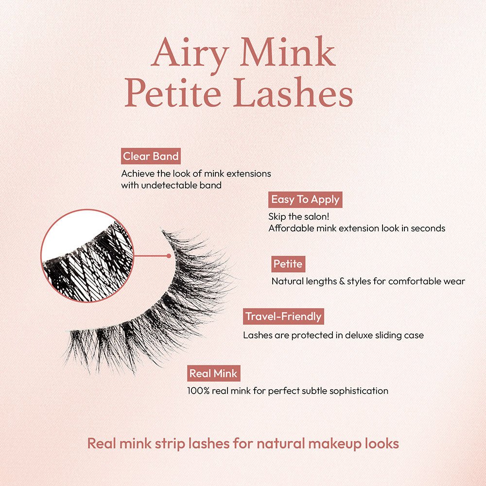 VLuxe by iEnvy Airy Mink Lashes – 100% Real Mink - Image 4