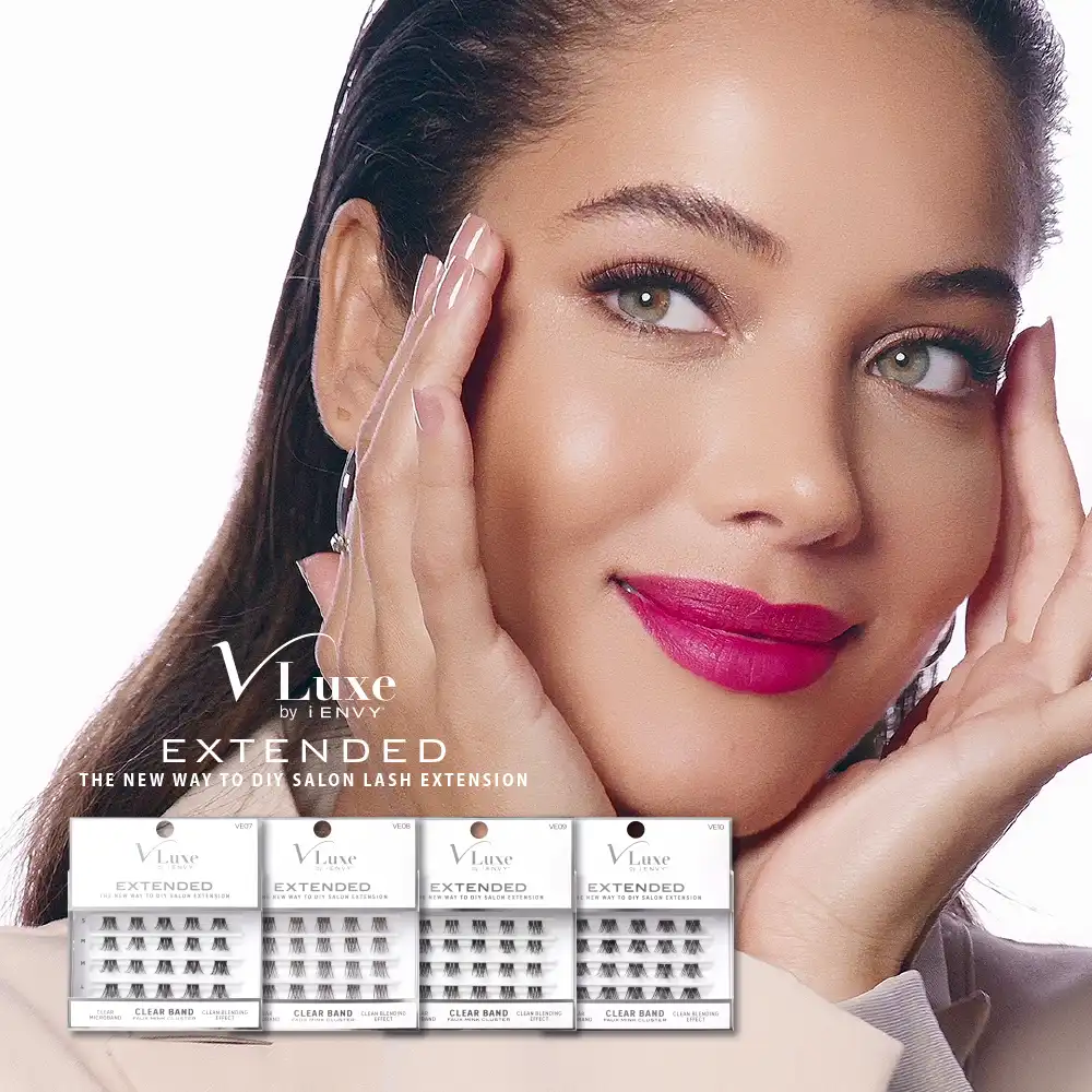 VLuxe by iEnvy Extended Faux Mink Cluster Lashes - Image 2