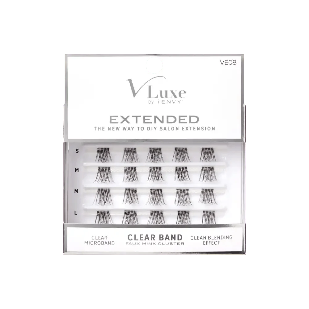 VLuxe by iEnvy Extended Faux Mink Cluster Lashes - Image 8