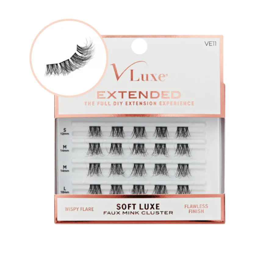 VLuxe Faux Mink Lash Clusters β Soft Luxe - Image 2
