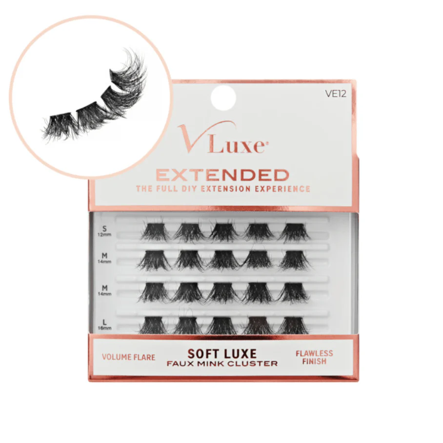 VLuxe Faux Mink Lash Clusters β Soft Luxe - Image 3