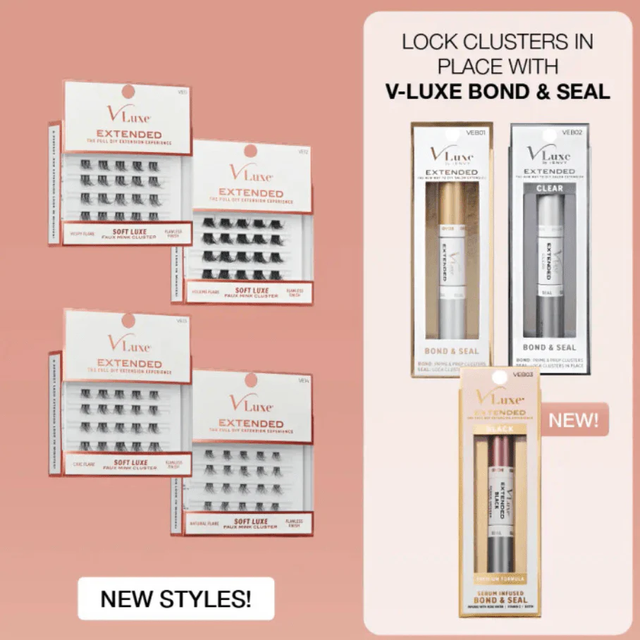 VLuxe Faux Mink Lash Clusters β Soft Luxe - Image 7