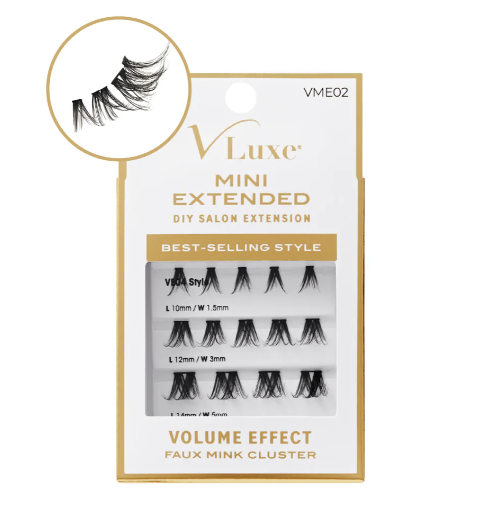 VLuxe Faux Mink Mini Lash Refill – Style #01–#03 - Image 2