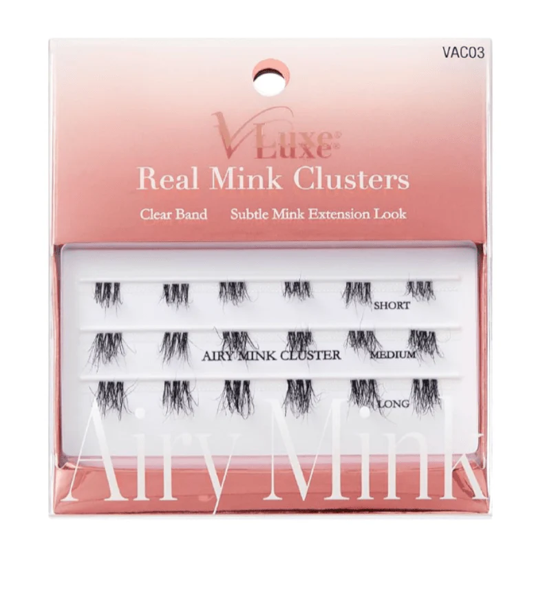 VLuxe & i-ENVY Real Mink Lash Clusters –Fluffy Extension - Image 13