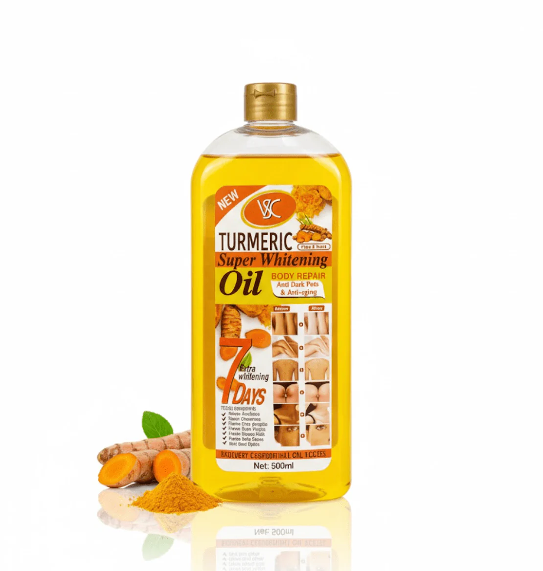 VSC Turmeric Body Repair Oil β 500ml