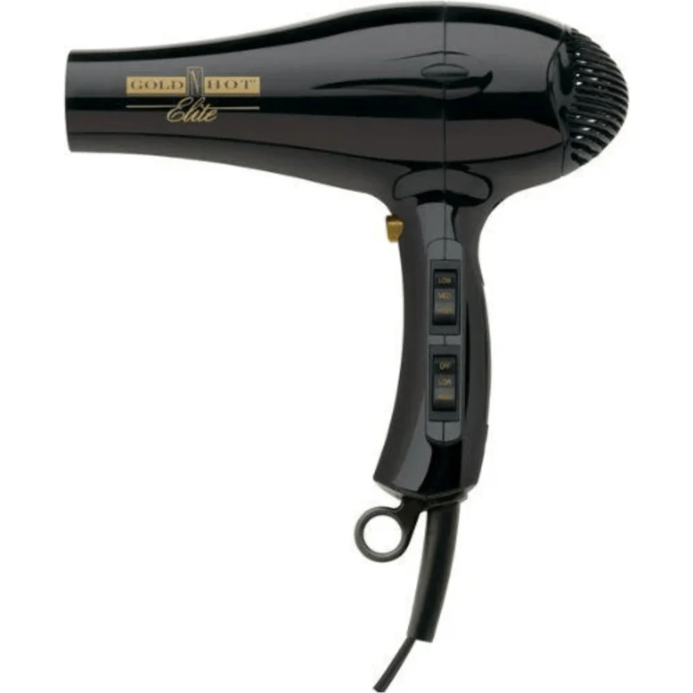 Gold N Hot Elite Euro Pro Ionic 1600 Hair Dryer