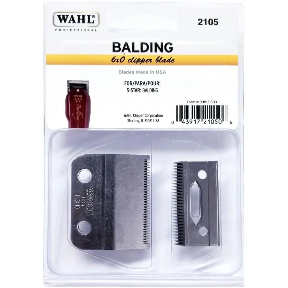 Wahl Balding 6x0 Clippers Blade – Ultra Close Cut, Precision Fade - Image 2