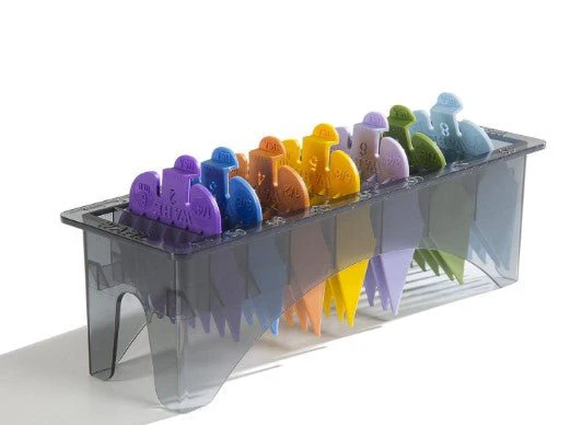 Wahl Colour Cutting Guides Set Plastic Comb Attachments โ 8 Pack - Image 2