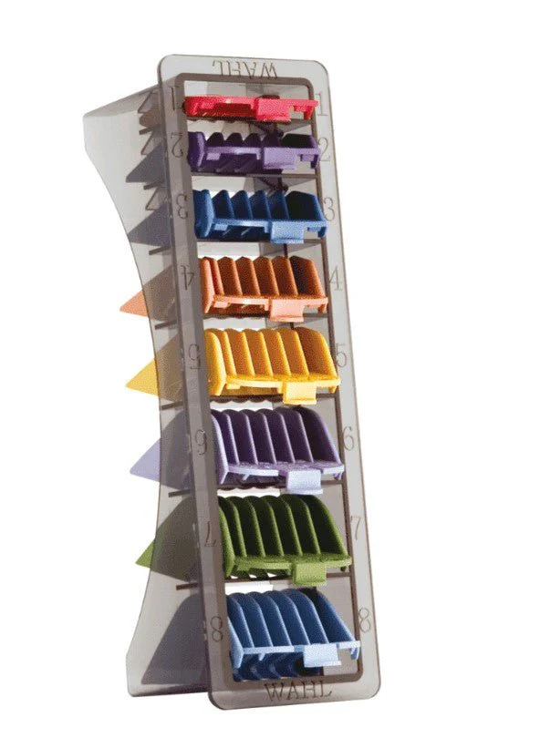 Wahl Colour Cutting Guides Set Plastic Comb Attachments โ 8 Pack - Image 3
