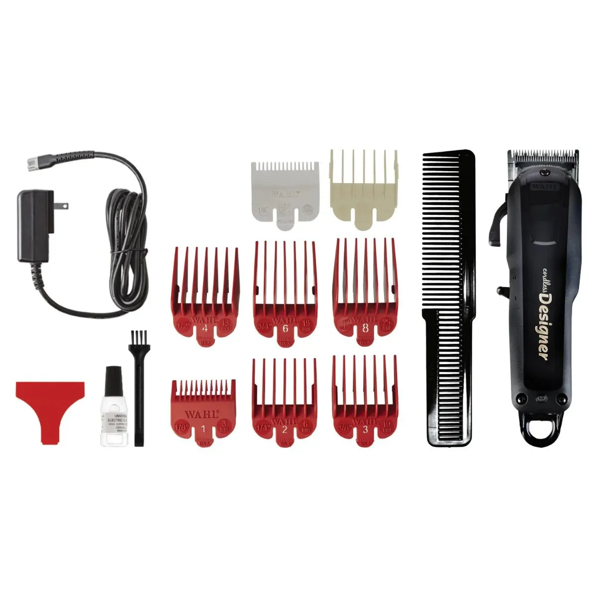 Wahl Cordless Designer Clipper – Black - Image 3
