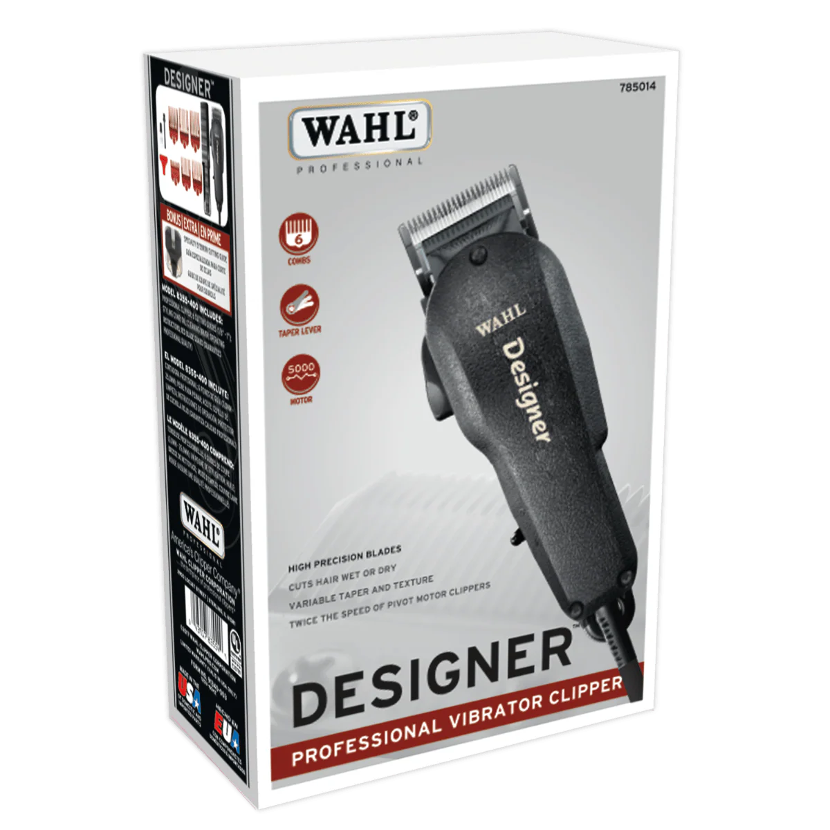 Wahl Designer Clipper – Black - Image 3