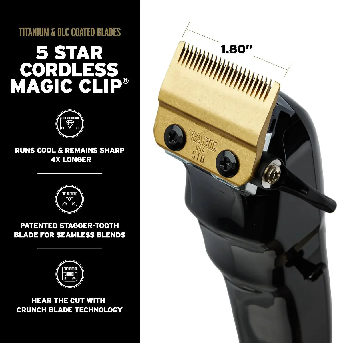 Wahl Professional Cordless Barber Combo™ – Magic Clip & Detailer Li - Image 5