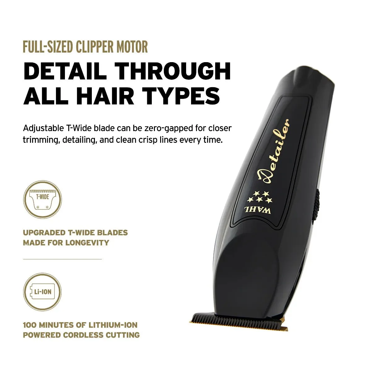 Wahl Professional Cordless Barber Combo™ – Magic Clip & Detailer Li - Image 6