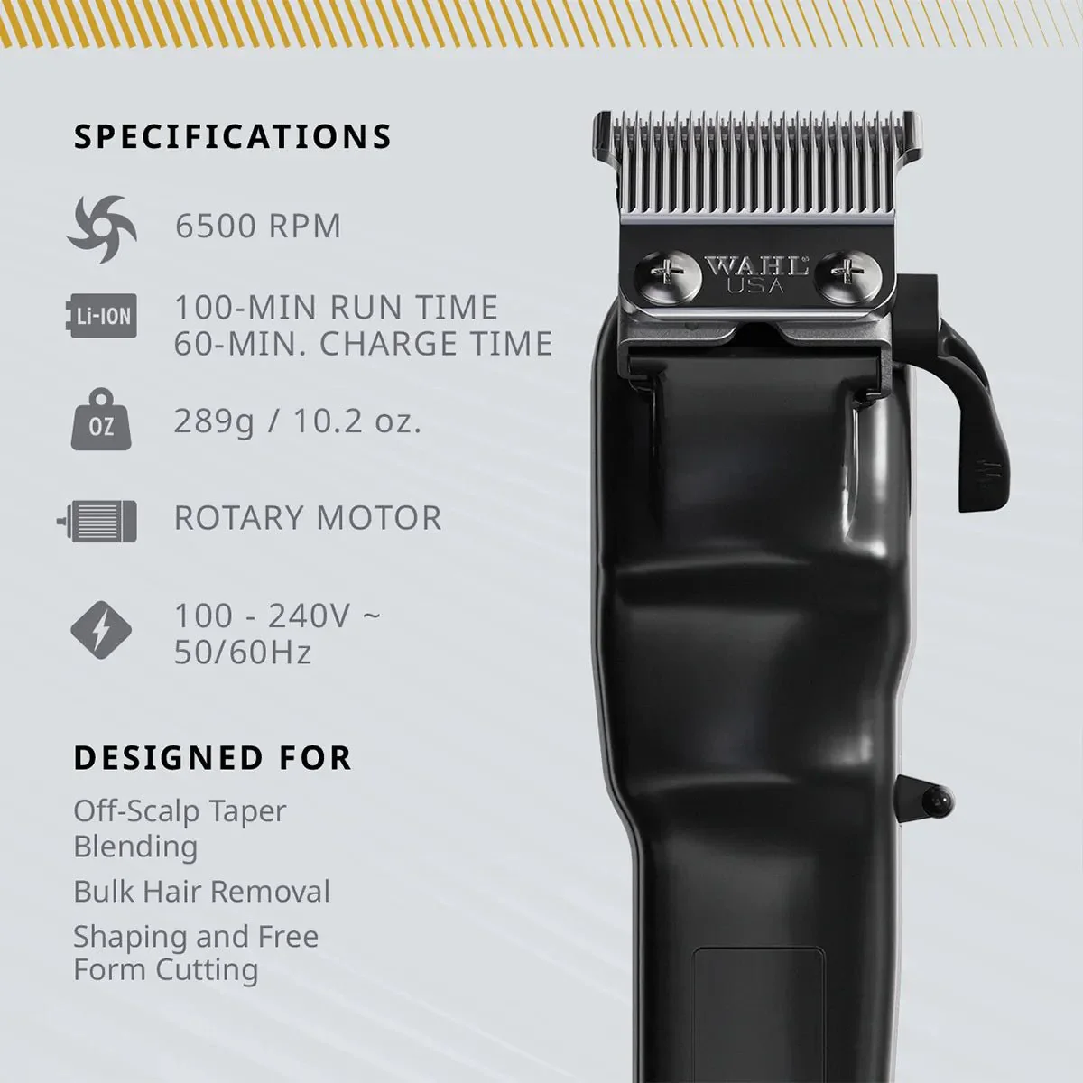 Wahl Super Taper X Clipper – Blue - Image 5