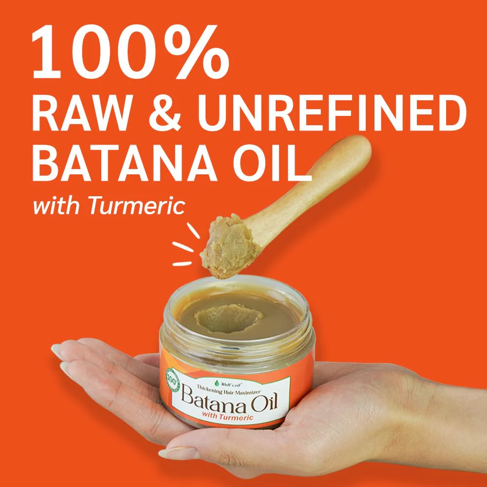 Well’s Batana Oil with Turmeric Extract - 100% Natural 4.23oz - Image 5