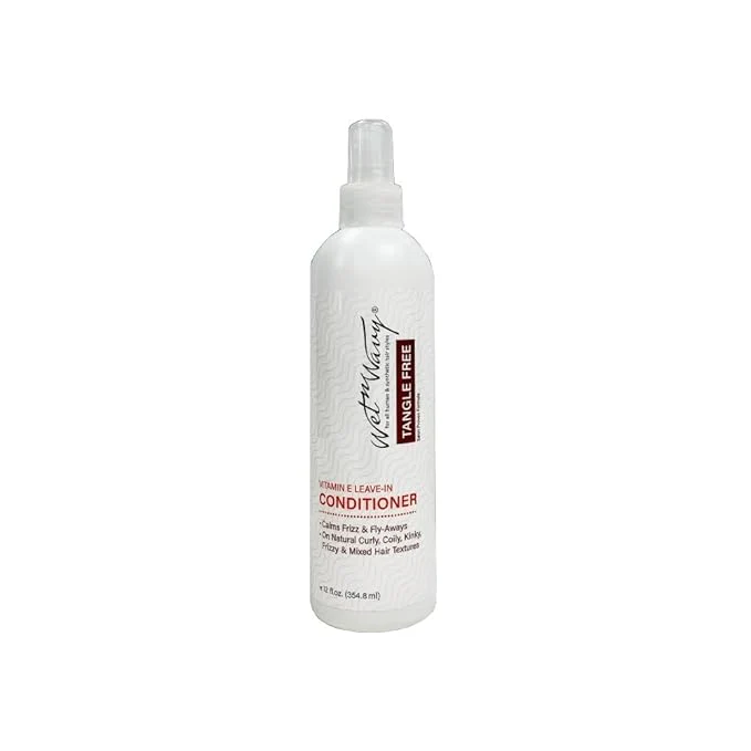 WET-N-WAVY Vitamin E Leave-In Conditioner - 12 oz & 16 oz