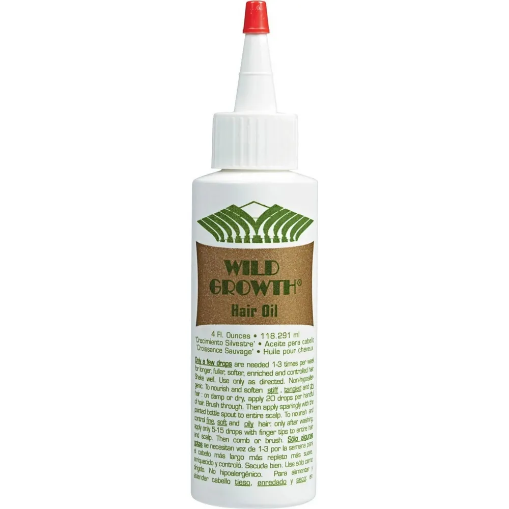 Wild Growth Hair Oil & Light Moisturizer - 4oz - Image 2