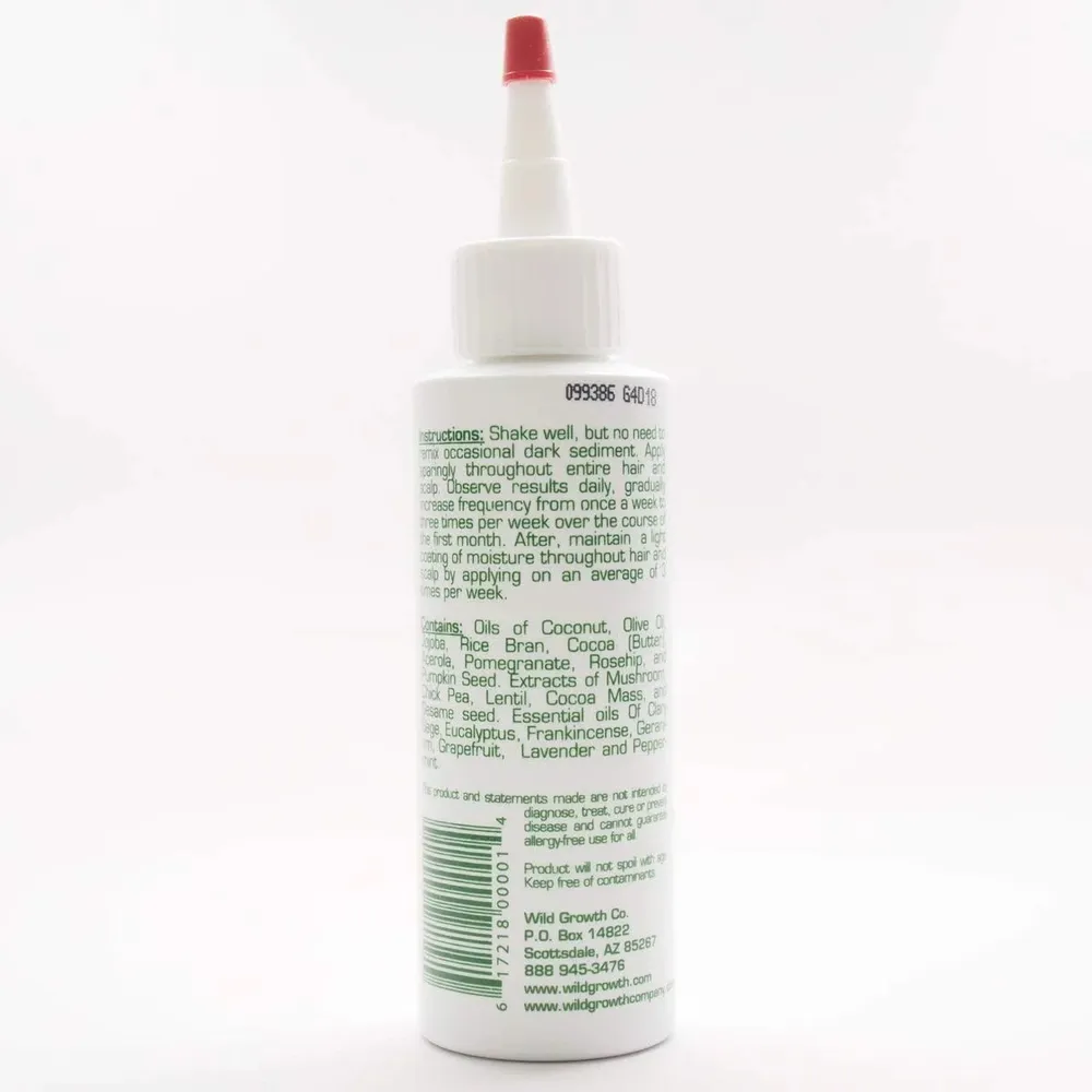 Wild Growth Hair Oil & Light Moisturizer - 4oz - Image 3
