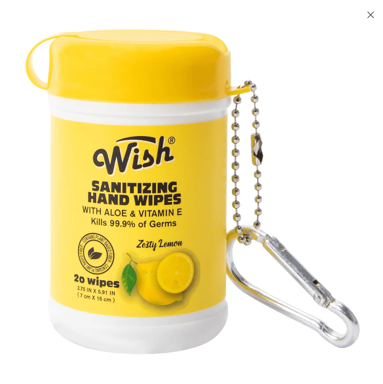 Wish Sanitizing Hand Wipes 20-Pack - Image 4