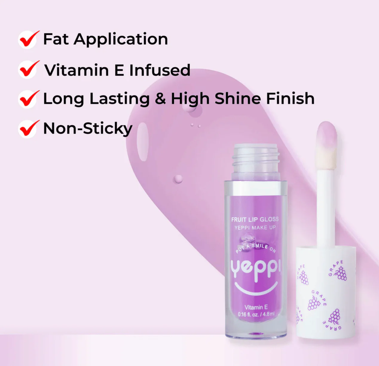 Yeppi Fruit Lip Gloss - 0.16oz - Image 10