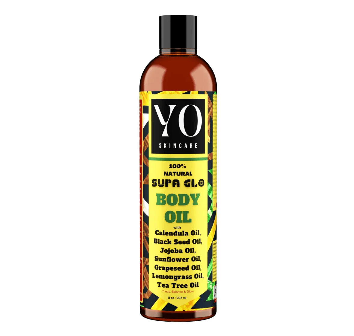 YO Skincare Supa Glo Body Oil – 8 oz